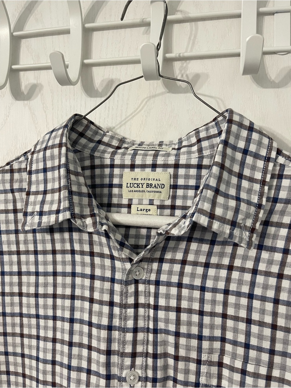Lucky Brand Plaid Button-Up Shirt